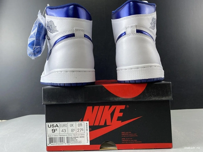 Chep Onekick Navy Jordan1 3735 555088- Retro Metallic MultiPurpose 1027